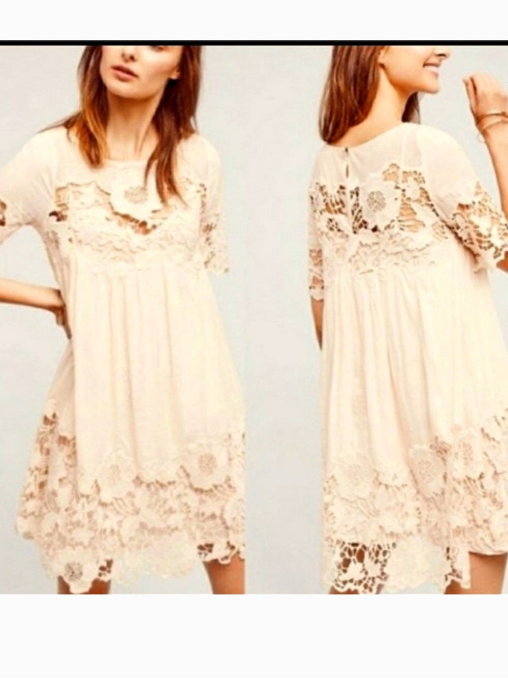 Anthropologie Holding horses eyelet dress⭐️